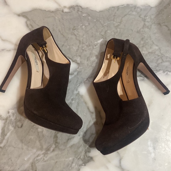 PRADA Suede Booties - Picture 2 of 5